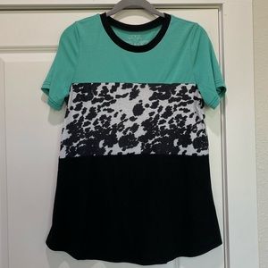 Crazy Train Cow Print tee